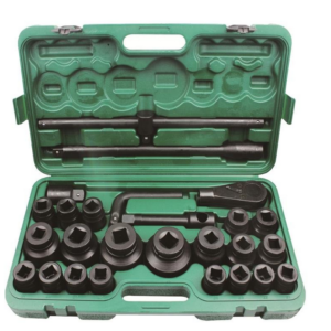 Set Velikih Gedora 3/4 Cola – 20 Komada (21–65 mm) u Koferu