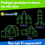 Kreativni Set za Izgradnju Dečijih Tvrđava – 87 Delova - Set Za Izgradnju Decijih Tvrdjava 4.Png