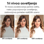 4 u 1 Set za Vlogovanje – Mikrofon, LED Lampa i Stativ za Kreatore Sadržaja - Set Za Vlogovanje 5.Png