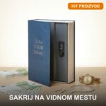SecretBook™ – Skriveni sef u obliku knjige za novac, nakit i dokumente