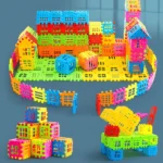 Raznobojne kockice - puzzle za decu i odrasle - 150kom - slika 8