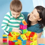 Raznobojne kockice - puzzle za decu i odrasle - 150kom