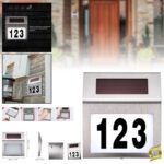 Solarni LED Kućni Broj – Vidljiv Danju i Noću, Lako Montiranje - Solarni Led Kucni Broj 2.Jpg