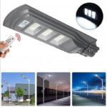Solarni LED Reflektor Stubni 120W sa Daljinskim – Autonomno Osvetljenje