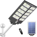 Solarni Ulični Reflektor 1600W – LED Solarna Lampa sa Daljinskim