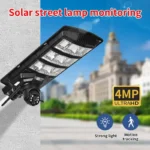 Solarni Ulični Reflektor 1000W sa PTZ Kamerom i WiFi/4G Nadzorom