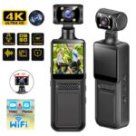 Sportska Kamera 4G Full HD sa Noćnim Vidom i Clip Dizajnom