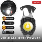 Švajcarski privezak — multifunkcionalni alat sa COB lampom