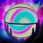 Svetleća Košarkaška Lopta FLASHBALL – Hologramska Koža za Igru Danju i Noću - Svetleca Kosarkaska Lopta 5.Png