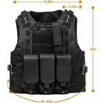 Taktički Podesivi Prsluk sa Torbicama i Pouručjem za Okvire — Airsoft i Streljaštvo - Takticki Prsluk Airsoft 5.Jpg