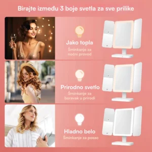 Profi Punjivo Ogledalo za Šminku sa LED svetlom - Task 20430358 1726006747859 Resized Inpaint.Webp