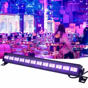 UV LED Bar Blacklight Svetlo 9×3W – Fluorescentno UV Svetlo za Zid - Uv Led Bar Blacklight Svetlo 2.Jpg