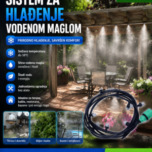 Vodena Magla - Sistem za hlađenje