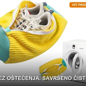 Vreća za pranje patika i obuće u veš mašini — zaštitna mrežasta vreća