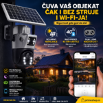 Solarna 4G PTZ Duo Kamera – Sigurnost bez ograničenja!