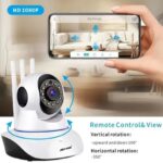 WiFi Kamera sa Rotirajućom Glavom i Tri Antene – Full HD 1080p za Unutrašnji Nadzor - Wifi Kamera Sa Rotirajucom Glavom Tri Antene Slika 6.Jpg