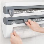 Zidni držač za ubruse, aluminijumsku i providnu foliju sa policom za začine - Zidni Drzac Za Ubruse I Folije Slika 4.Jpg