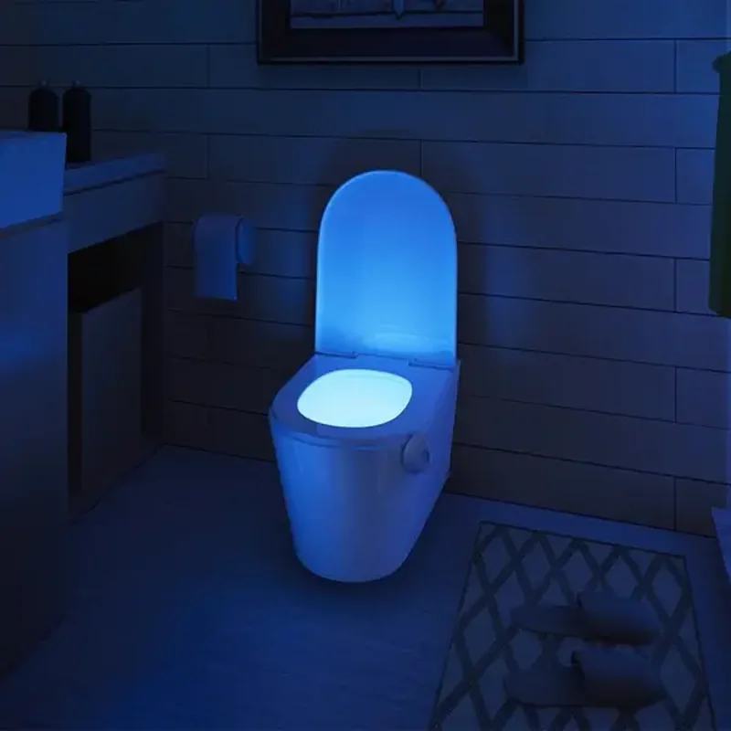 LED svetlo za WC šolju — prednja strana