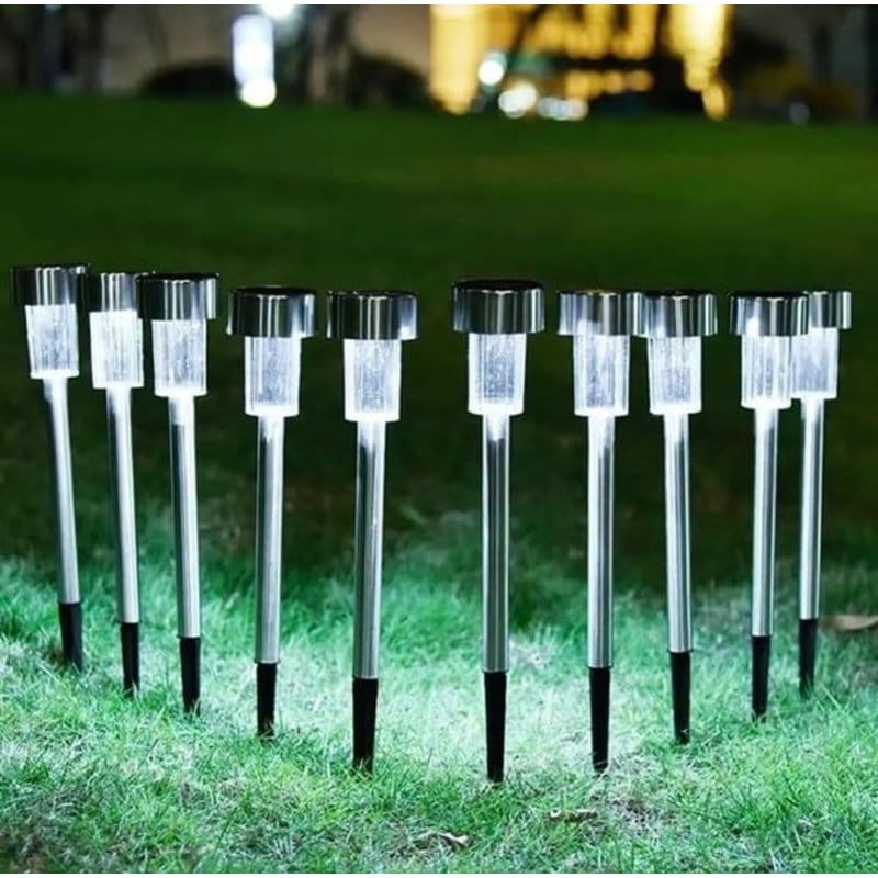 solarne baštenski LED lampe solarne baštenski LED lampe — u upotrebi