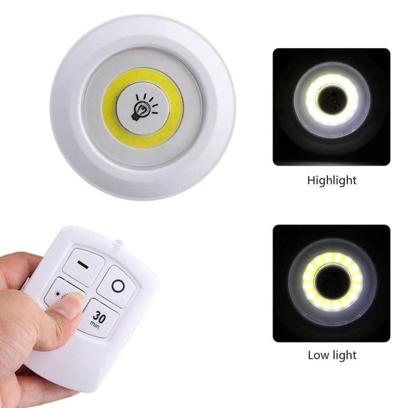 zidne lampe sa daljinskim upravljačem — u upotrebi