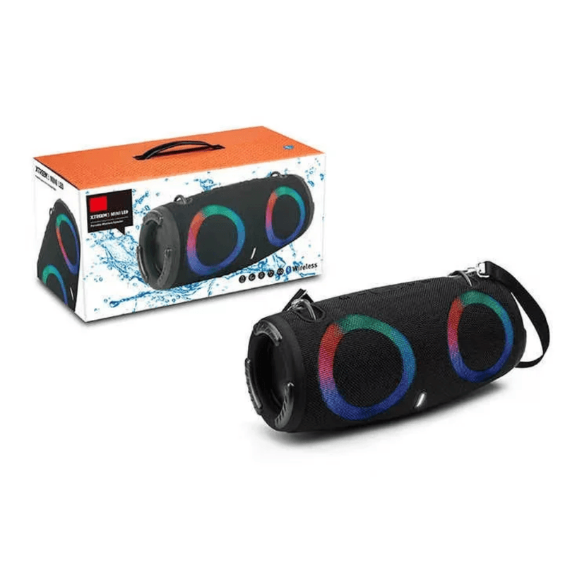 prenosivi Bluetooth zvučnik sa RGB svetlom — pakovanje