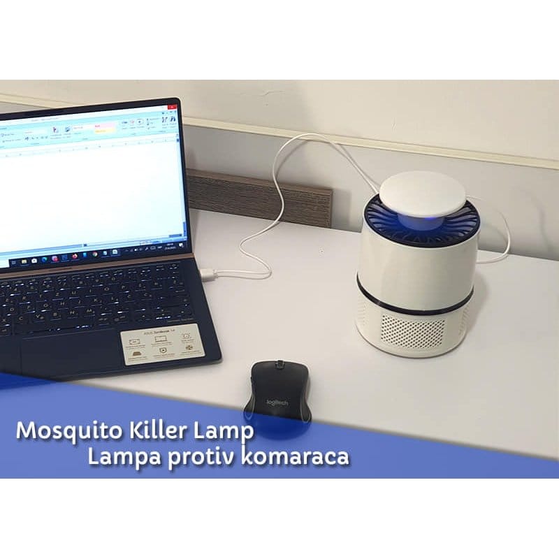 USB LED UV lampa protiv komaraca USB LED UV lampa protiv komaraca — prednja strana