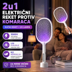 2u1 Električni Reket Protiv Komaraca