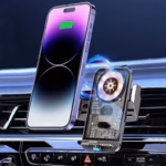 2u1 Pametni Auto držač i Bežični punjač za telefon — pogled 3