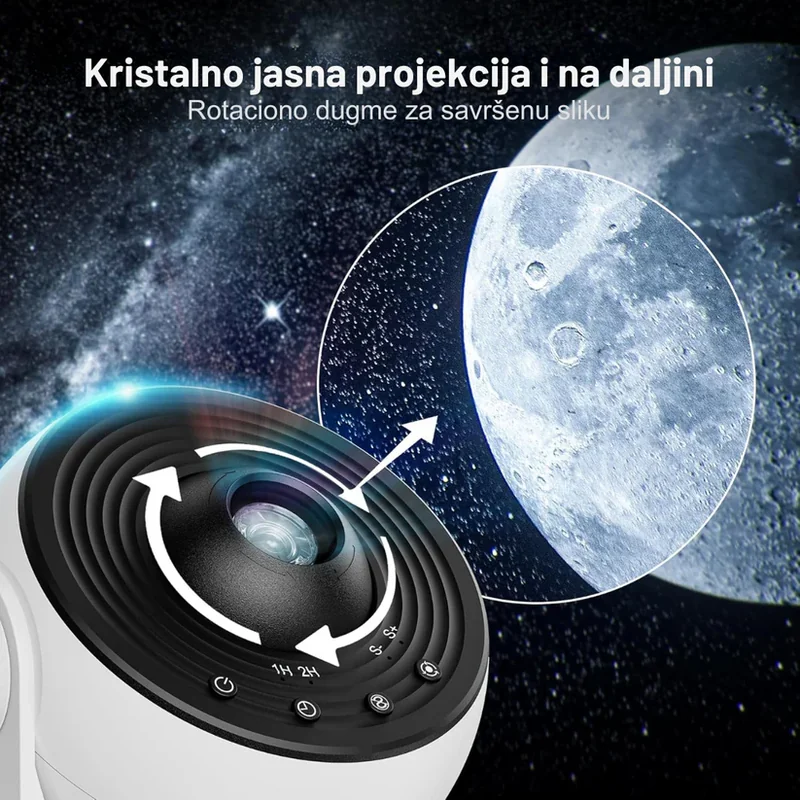 projektor galaksija za dom — detalji