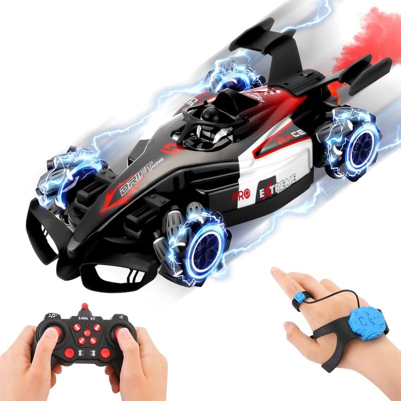 RC automobil sa efektom dima — detalji