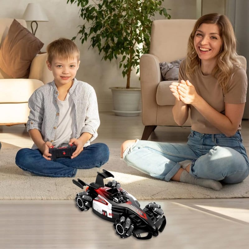 RC automobil sa efektom dima — u upotrebi