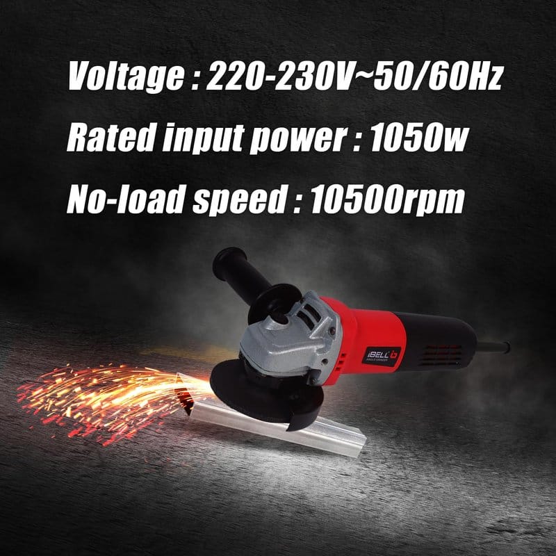Ugaona brusilica 1000W — pogled odozgo