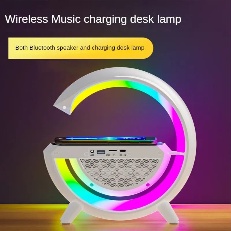 lampa Bluetooth zvučnik bežični punjač — pakovanje