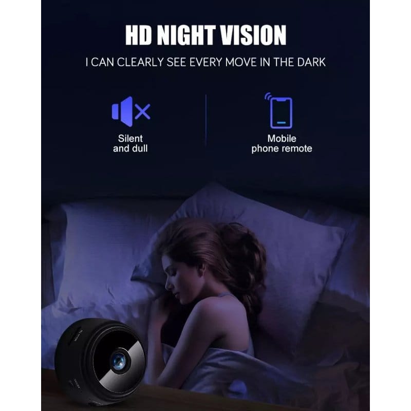 mini WiFi kamera Full HD — pakovanje