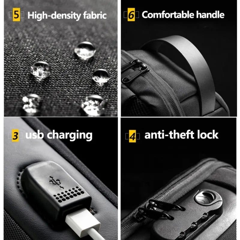 vodootporna torbica anti theft sa USB vodootporna torbica anti theft sa USB — u upotrebi