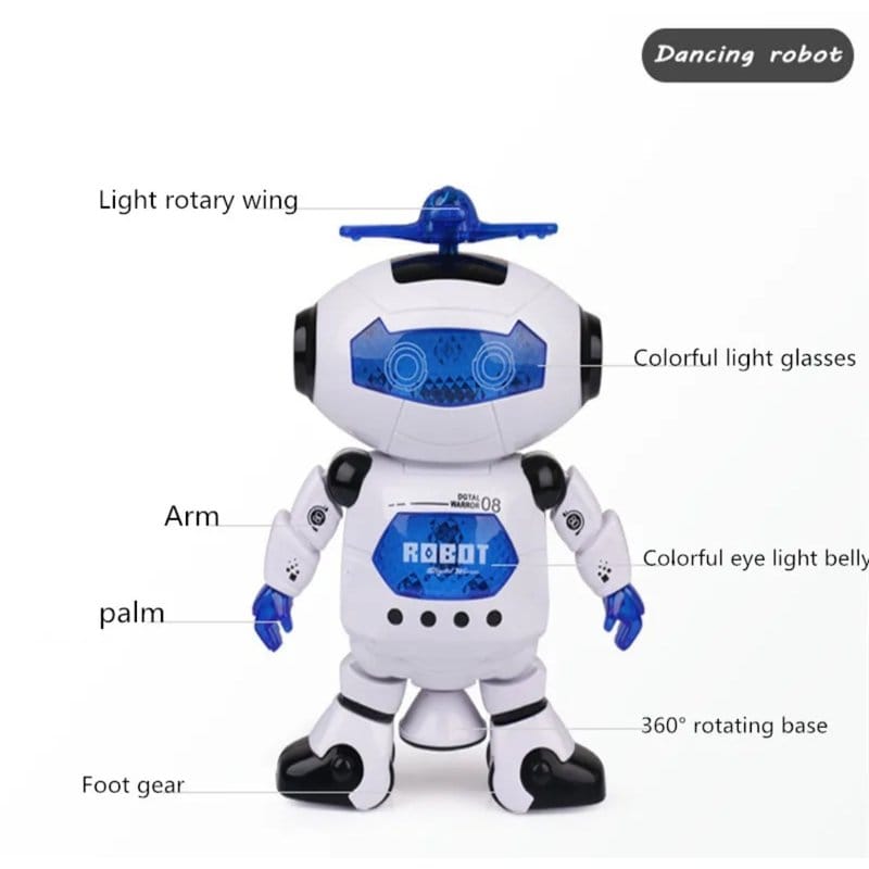 igračka robot sa svetlom i muzikom igračka robot sa svetlom i muzikom — prednja strana