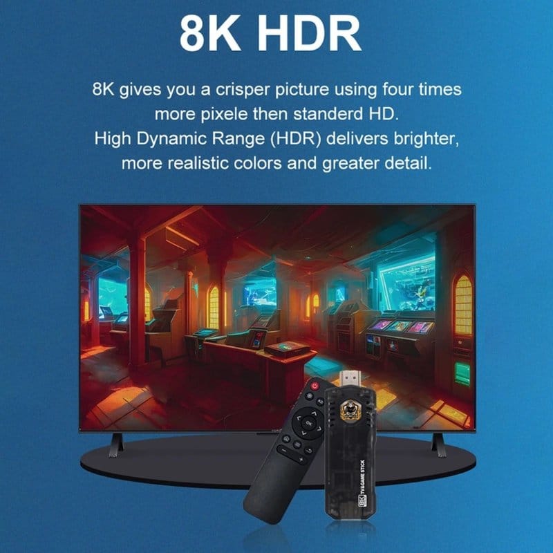 multifunkcionalni Smart TV uređaj Game Stick — pakovanje