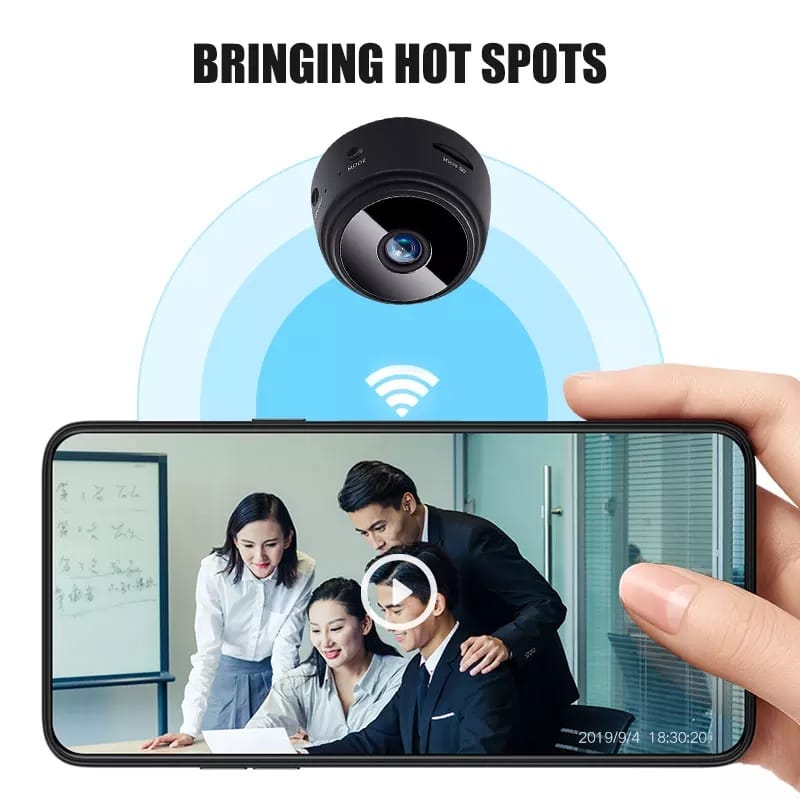 mini WiFi kamera Full HD — prednja strana