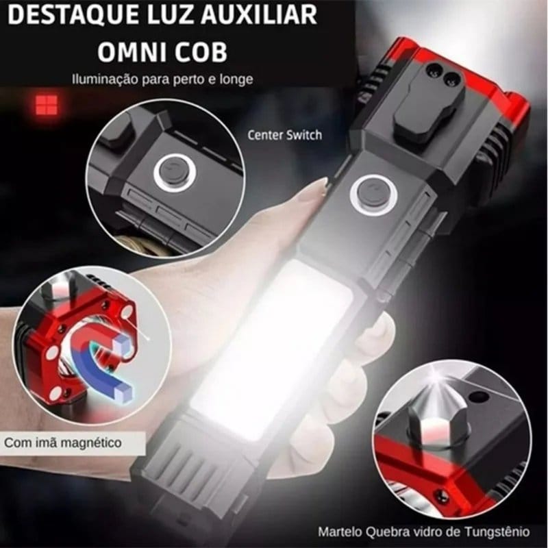 multifunkcionalna LED lampa sa powerbank multifunkcionalna LED lampa sa powerbank — u upotrebi