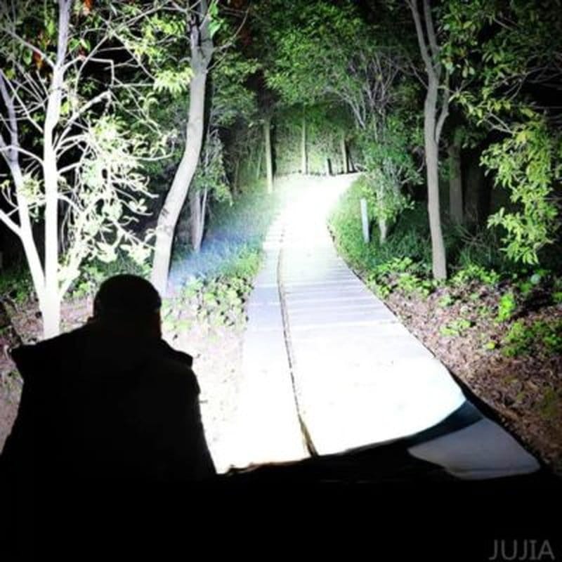 lampa za glavu sa LED diodama — detalji