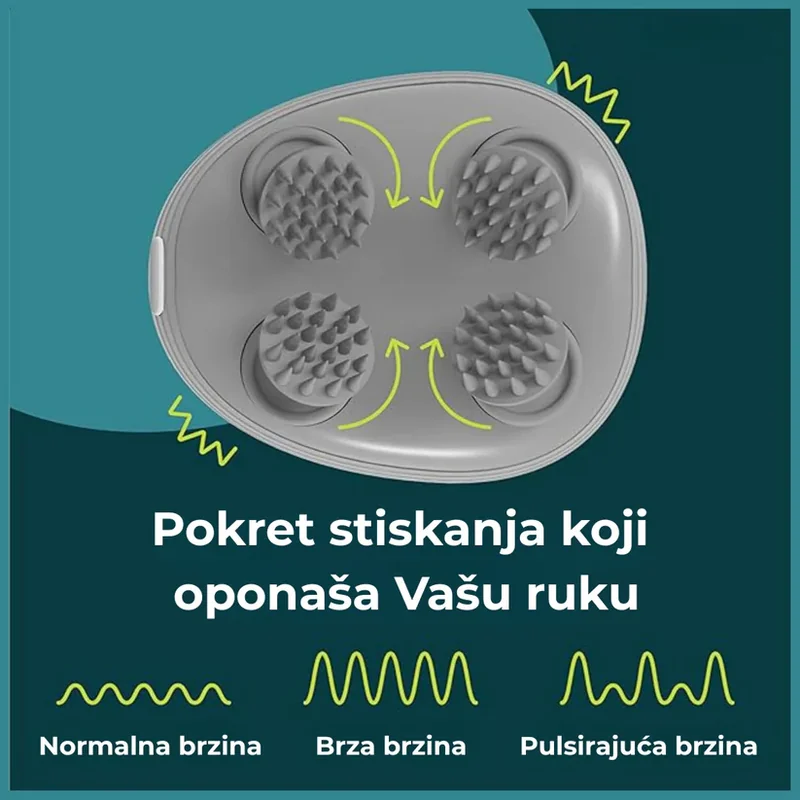 masažer za glavu i vlasište — pakovanje