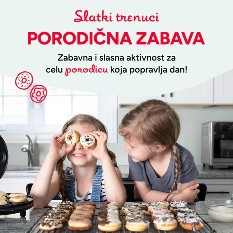 aparat za krofnice aparat za krofnice — prednja strana