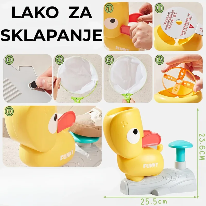 patkica raketa sa diskovima — u upotrebi