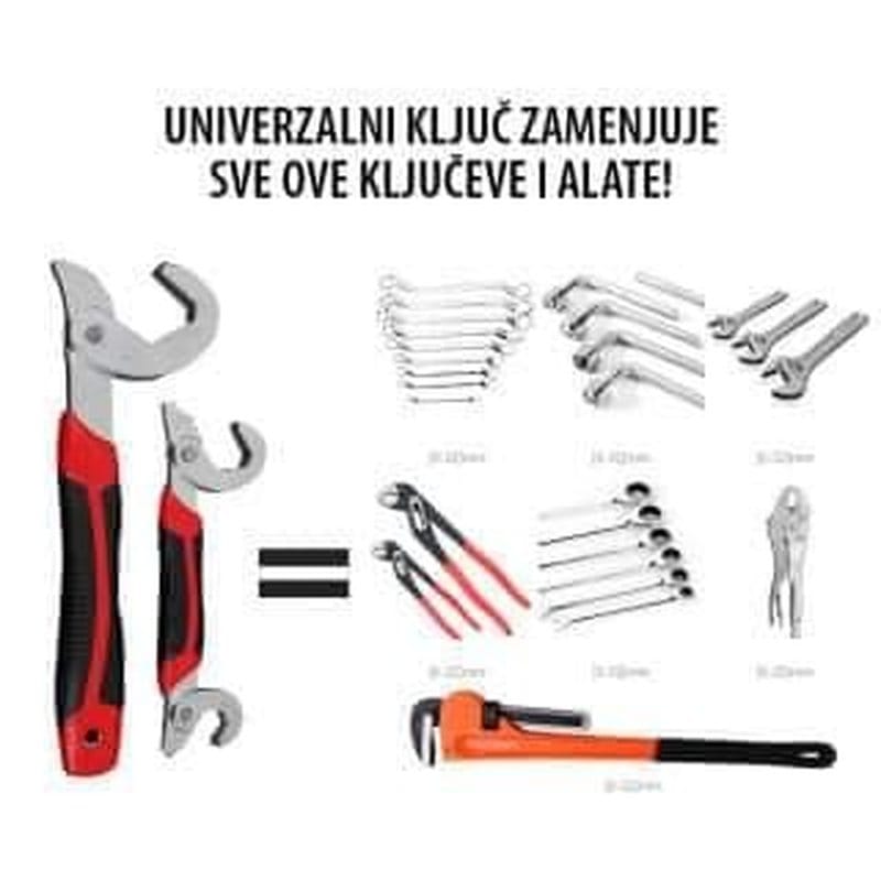 set višenamenskih univerzalnih ključeva — pakovanje