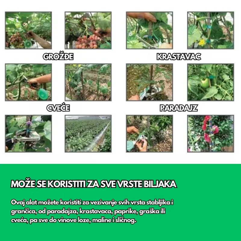 vezačica za vezivanje biljaka vezačica za vezivanje biljaka — detalji
