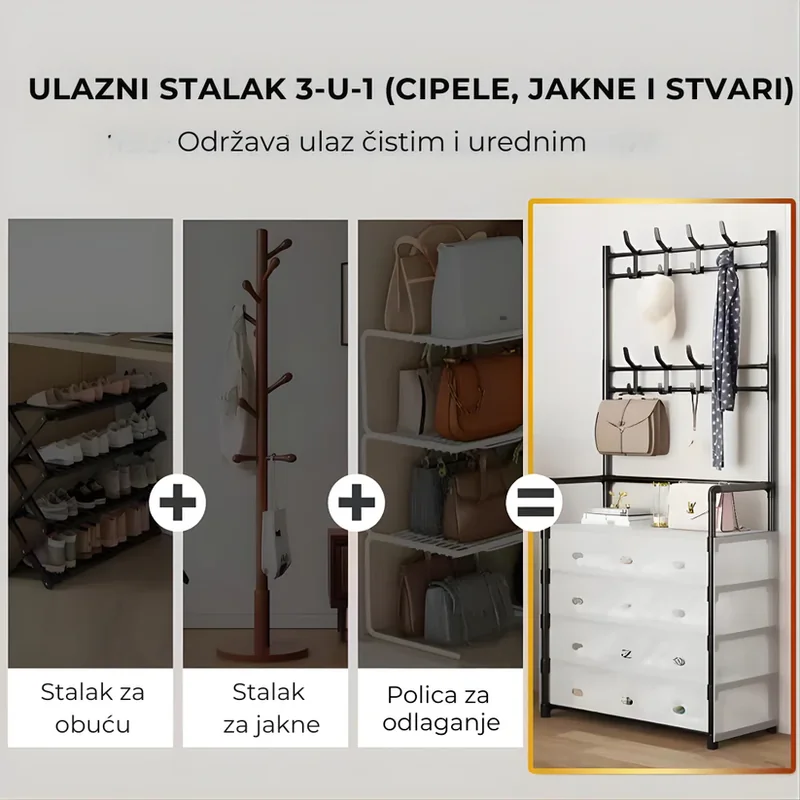 višenamenski cipelarnik 3-u-1 — detalji