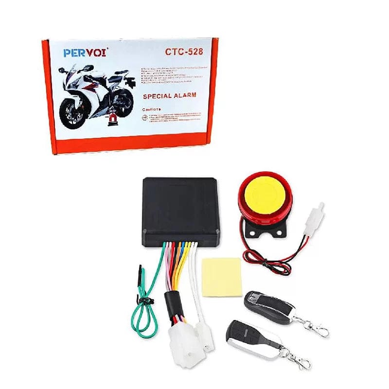 alarm za motor i skuter — prednja strana