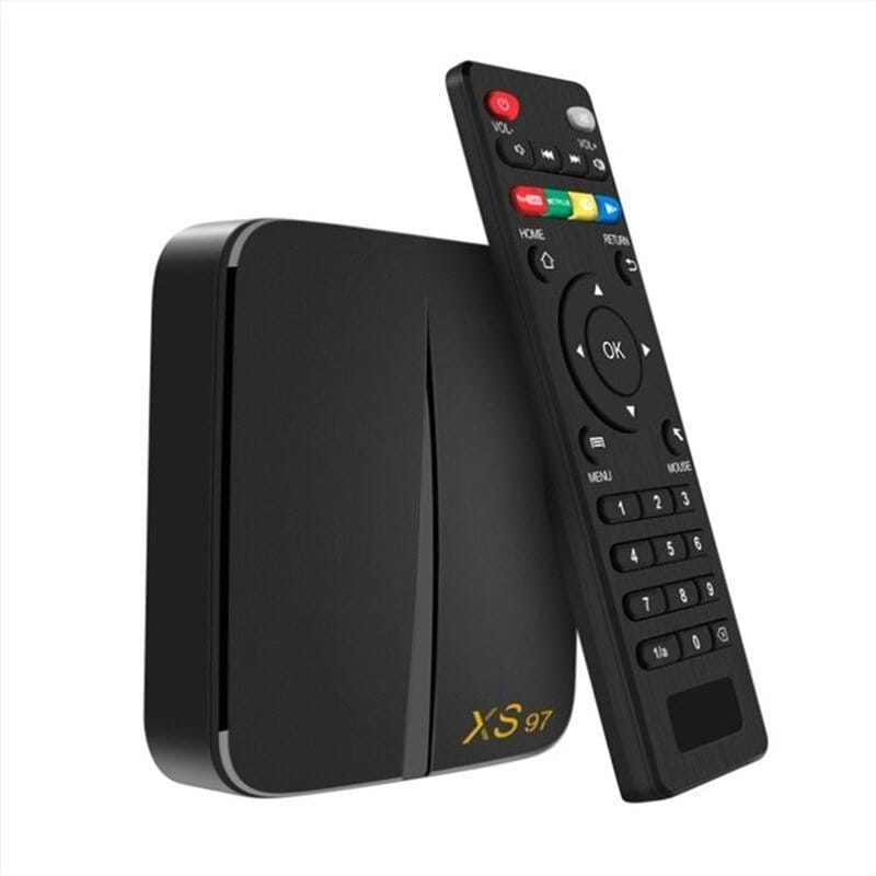 Android TV Box 4K — prednja strana