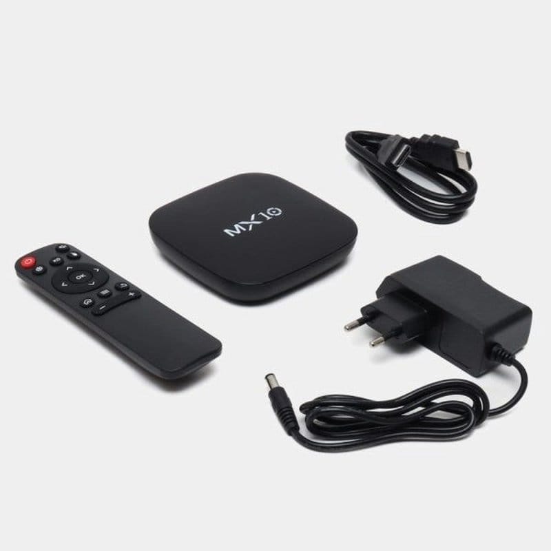 Android TV box 4K — prednja strana