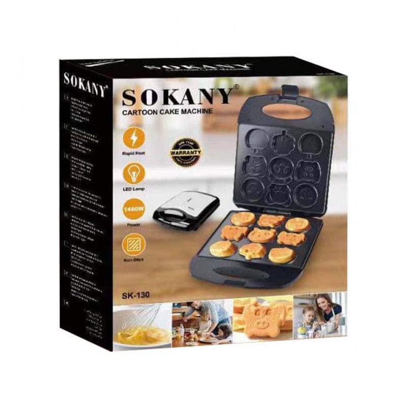 aparat za waffle — u upotrebi